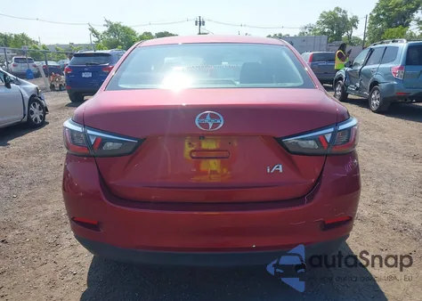 2016 Scion Ia z USA, uszkodzony, nr VIN 3MYDLBZV5GY100325